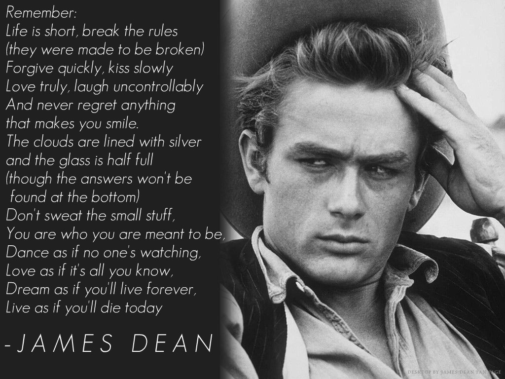 Dream As If You Ll Live Forever Live As If You Ll Die Today James Dean Legacy Spine Neurological Specialists